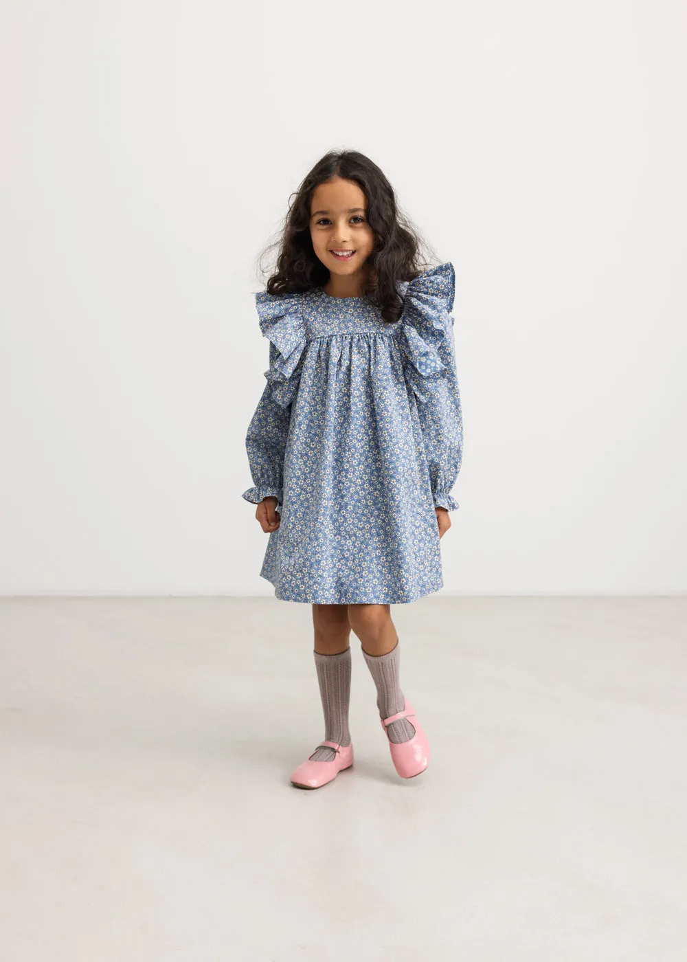 MarMar Daria kjole Forget Me Not blomstret