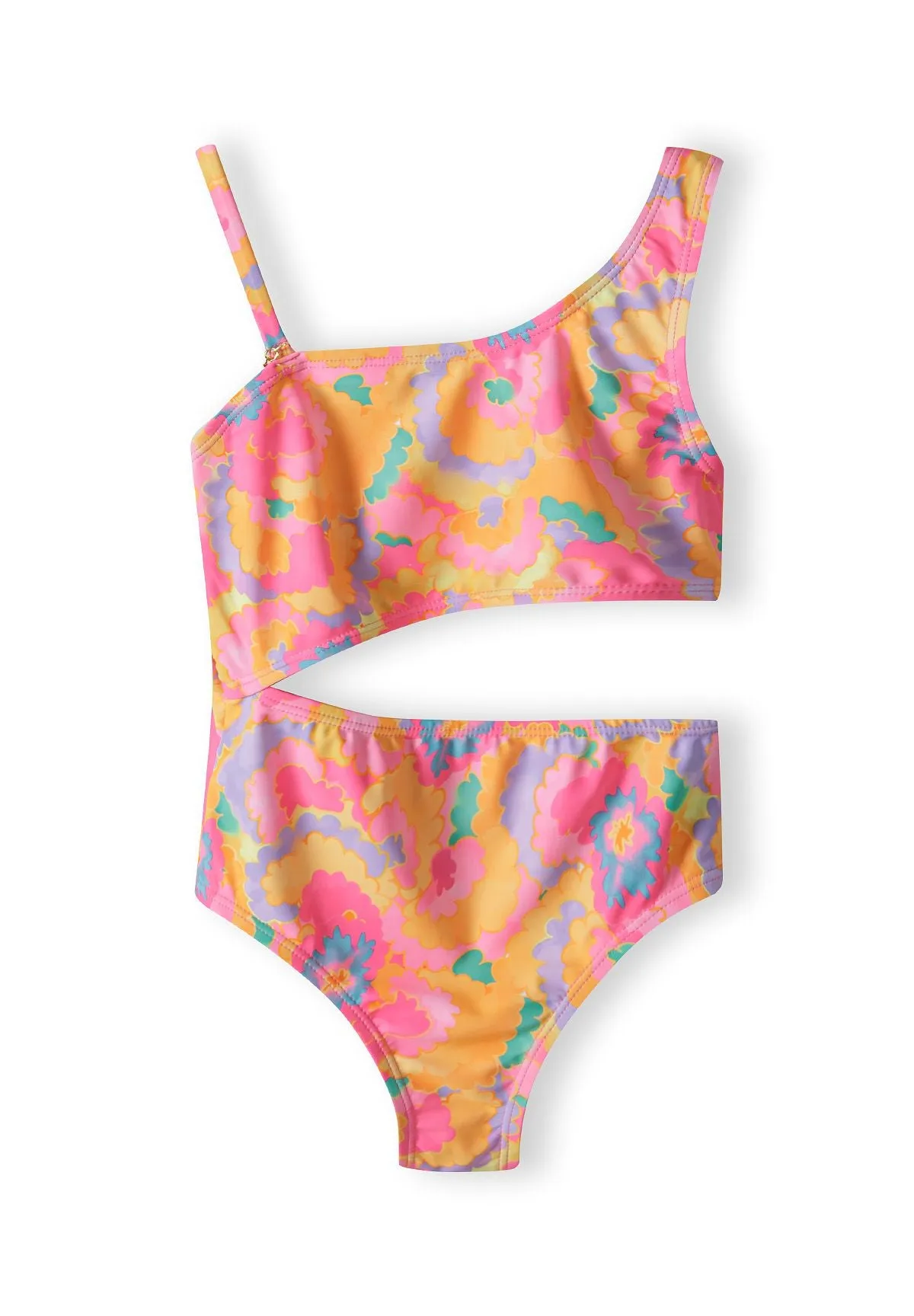 Minoti 42172 bikini pige blomstret polyester