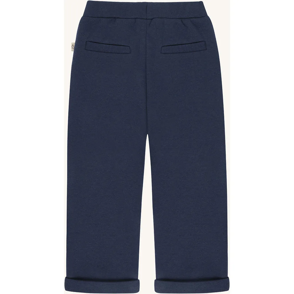 Hust & Claire Garry Fleece joggingbukser Blues bomuld