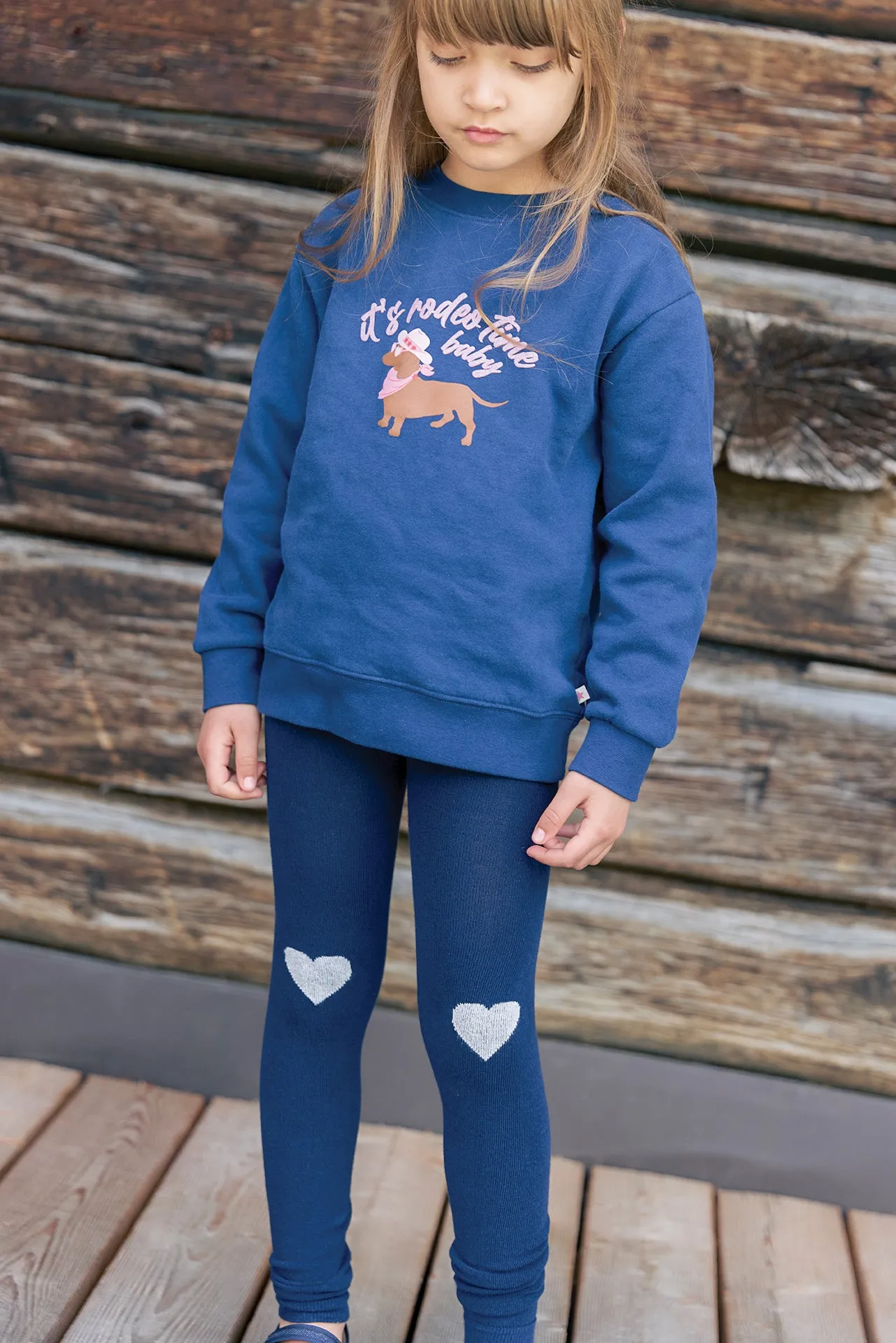 Bonton Mippy Bleu Brut legging blå