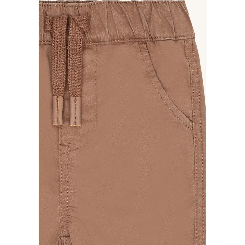 Hust & Claire HCTimon Twill bukser Coca Mocha twill