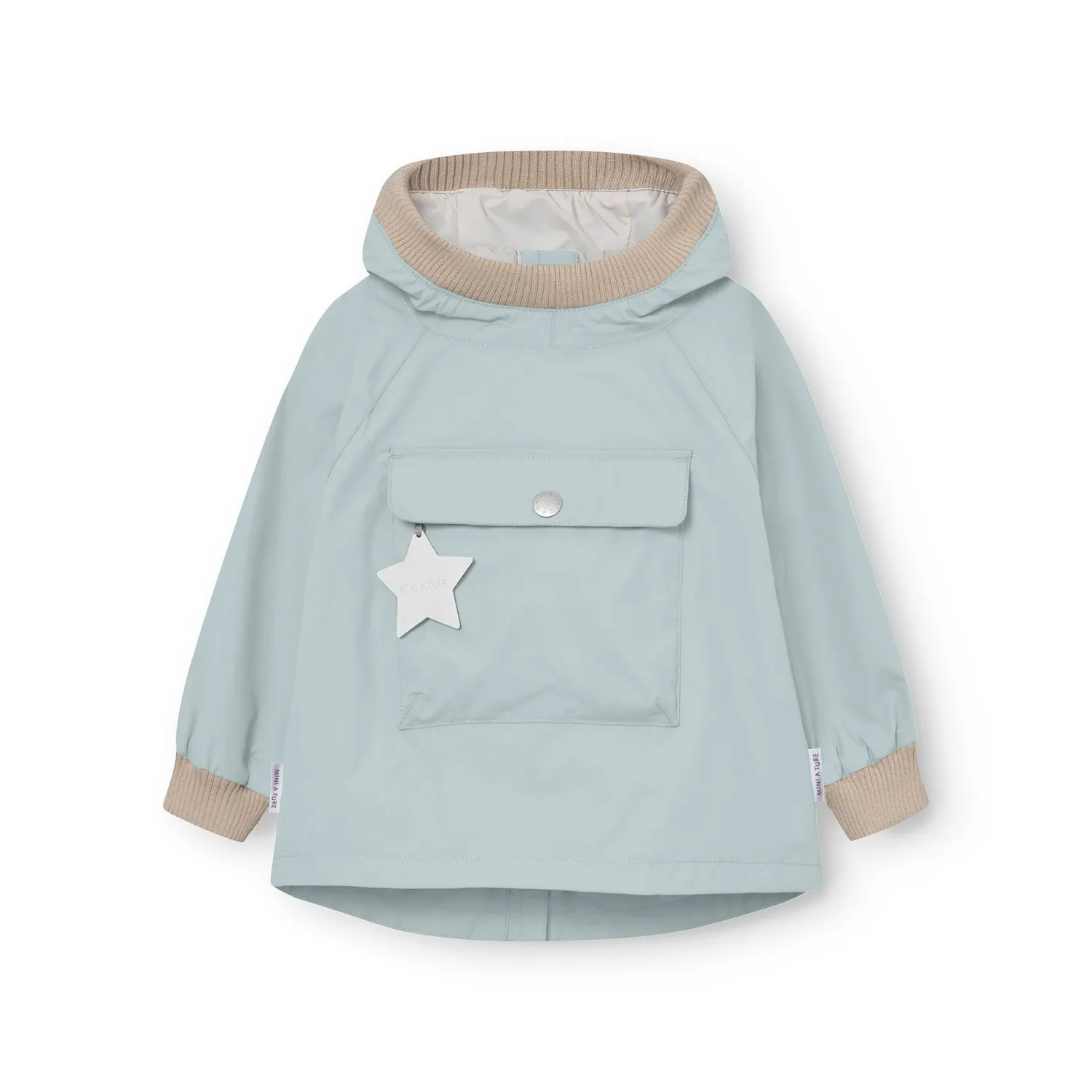 MINI A TURE Babyvito anorak vandtæt bomuldsfor