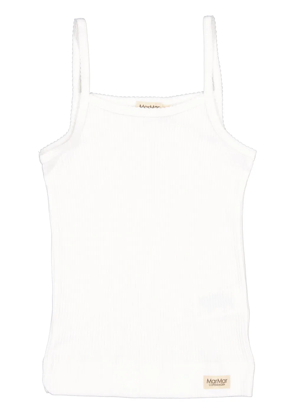 MarMar Strap Vest undertøj Gentle White 2-pak