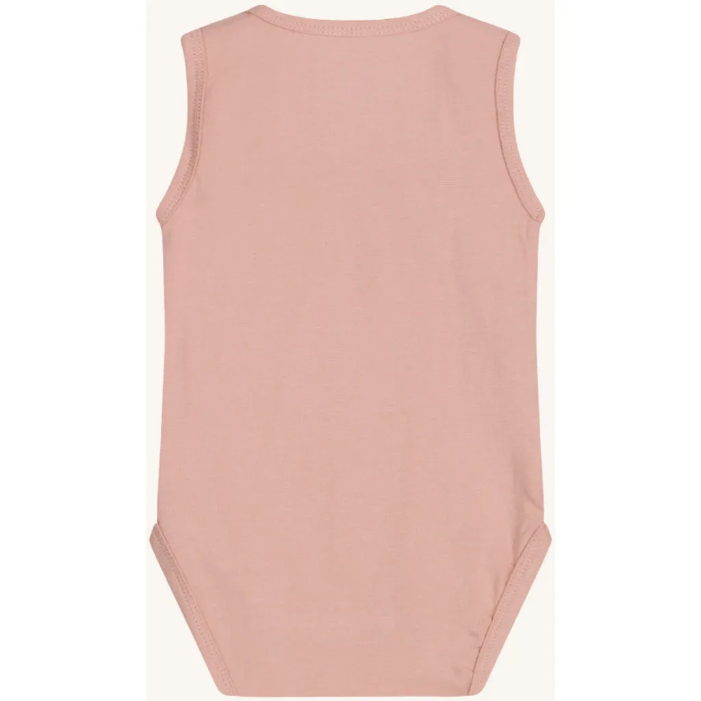 Hust & Claire HCBeni bodystocking Dusty Rose bomuld