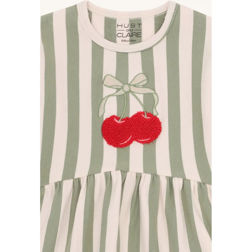 Hust & Claire Donna Spring kjole Quartz bomuld