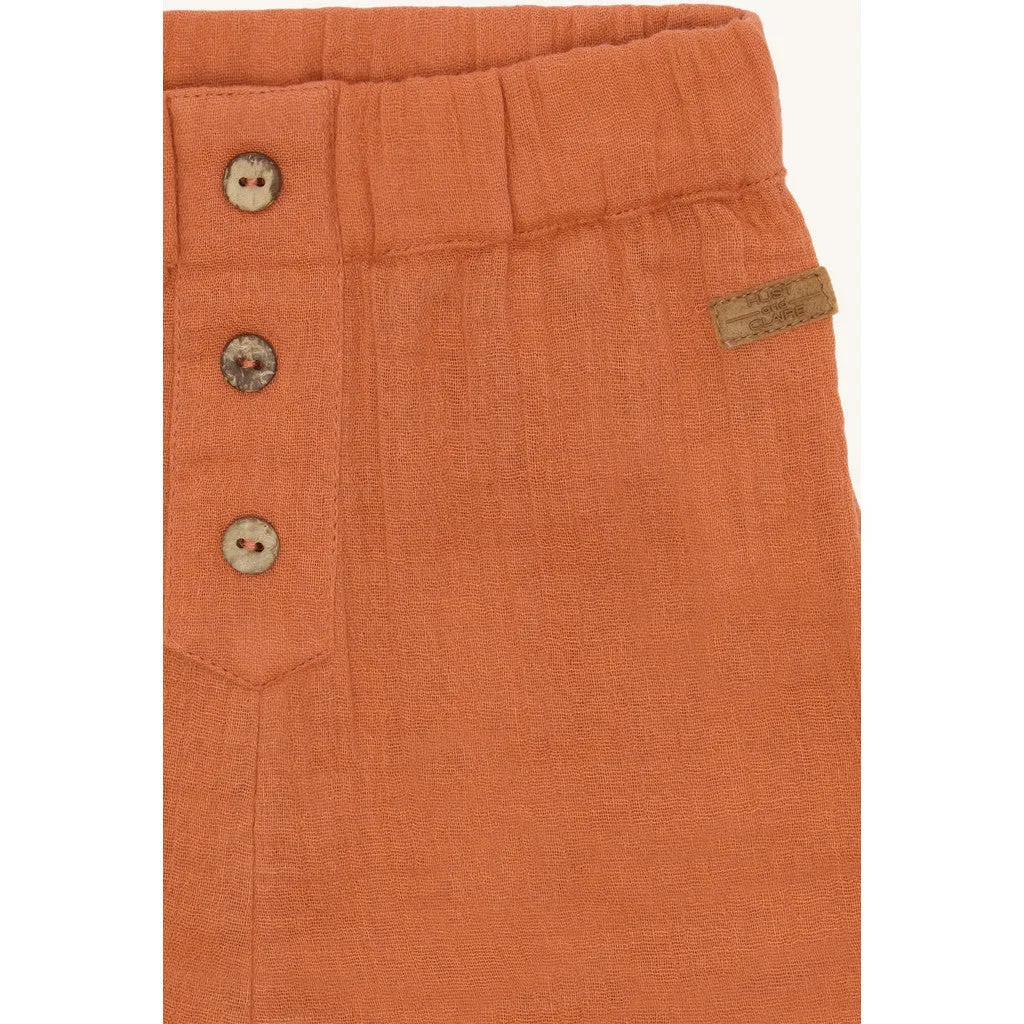 Hust & Claire Herluf Muslin shorts Autumn bomuld