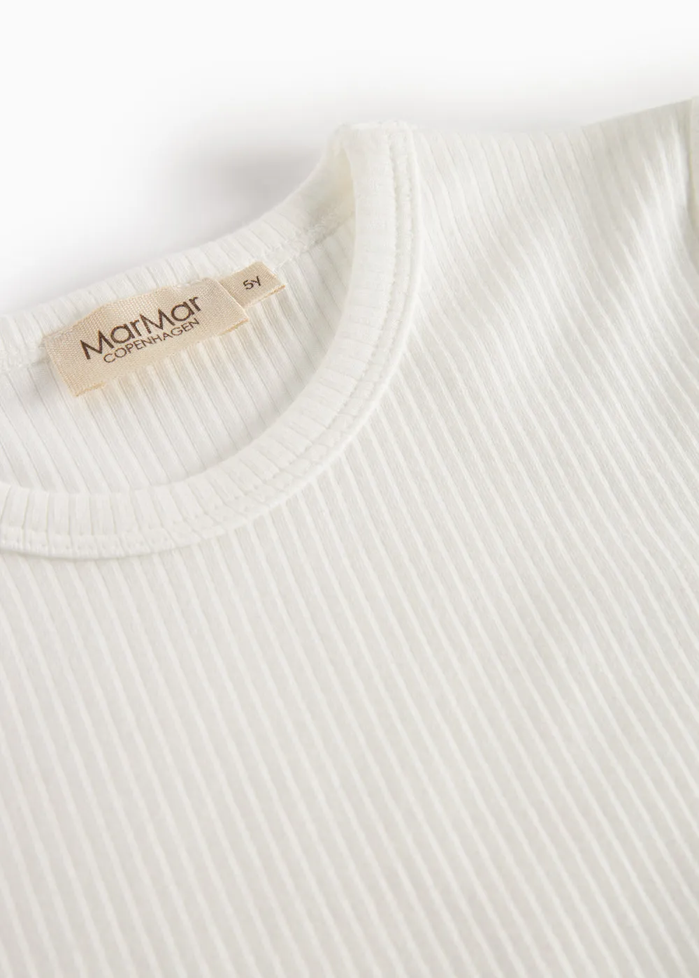 MarMar Plain Tee SS t-shirt Gentle White hvid