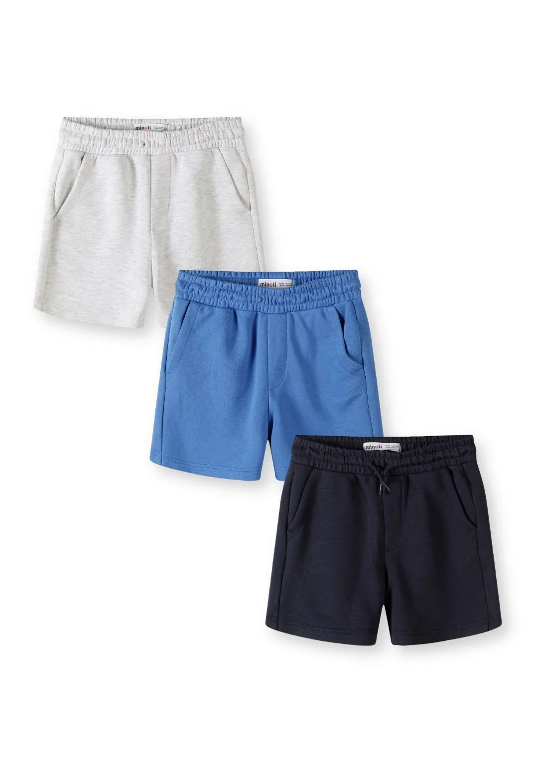 Minoti 44772 shorts blå 3-pak jersey