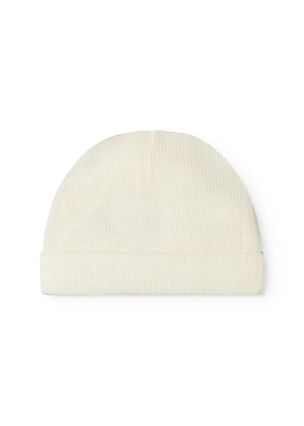 MarMar Aiko uld rib hue Natural hvid