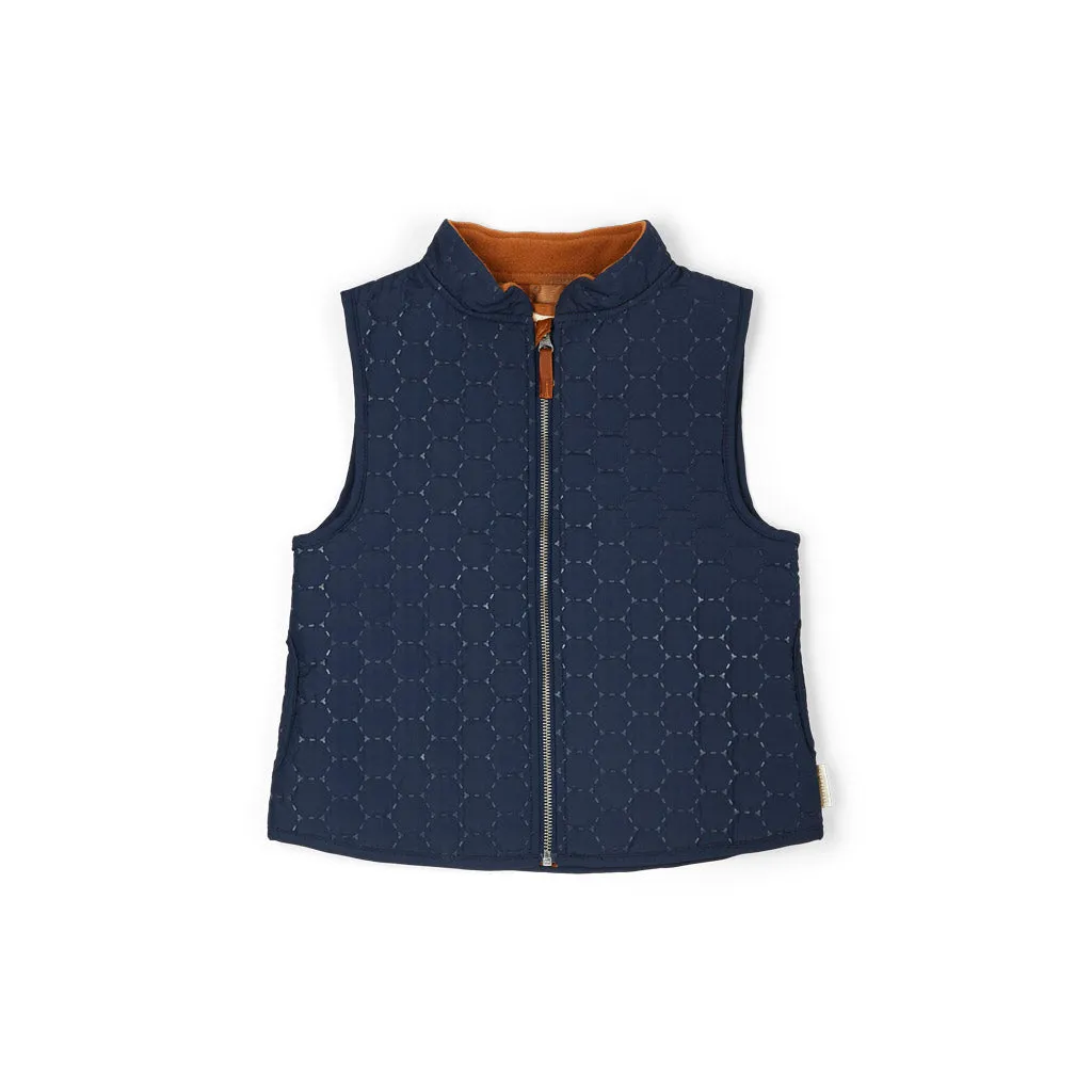 nuuroo Sacha termovest Black Iris polyester