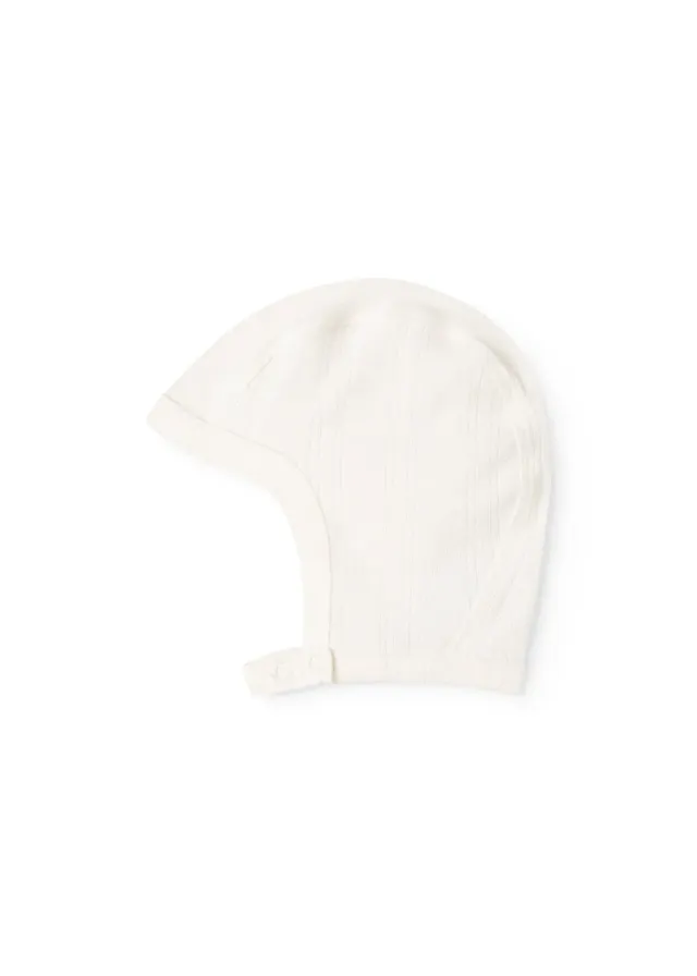 MarMar Hoody hjelm Gentle White hvid modal