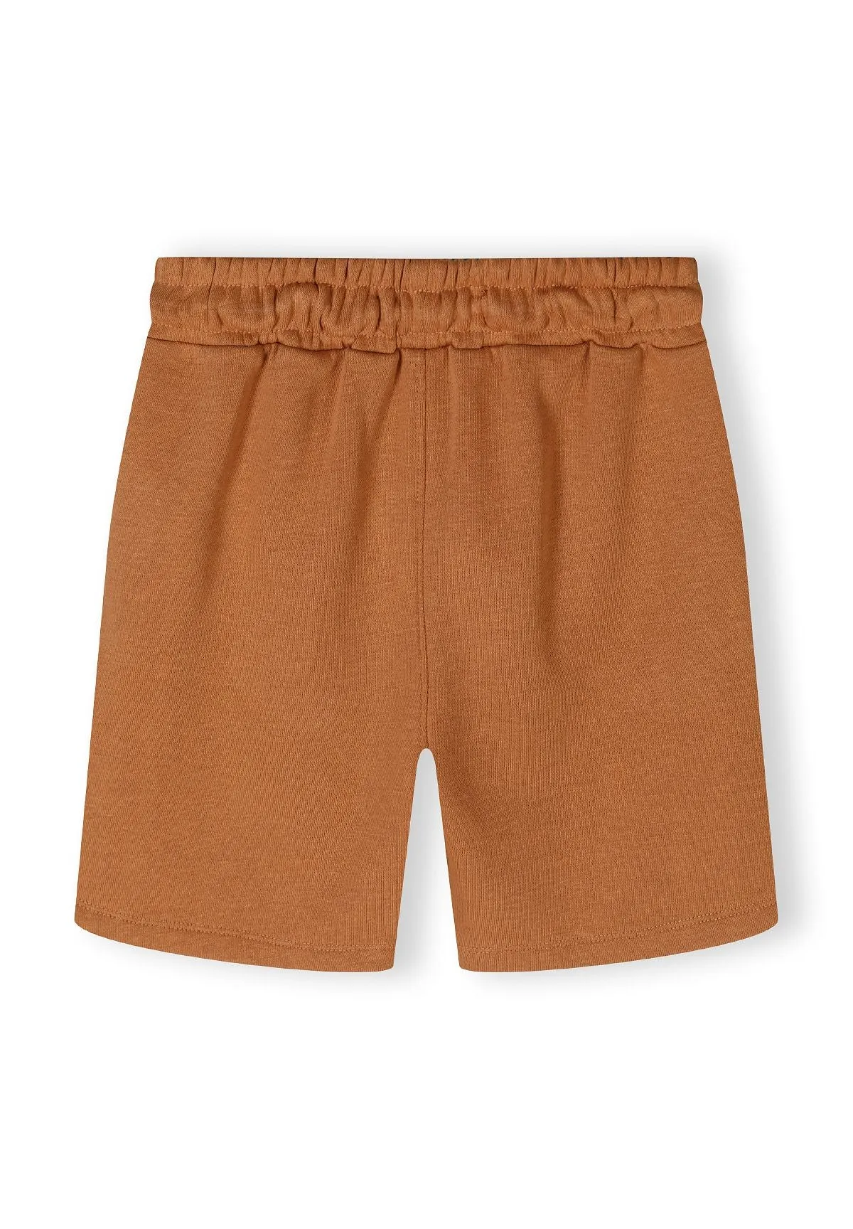 Minoti 42602 sæt beige bomuld top og shorts