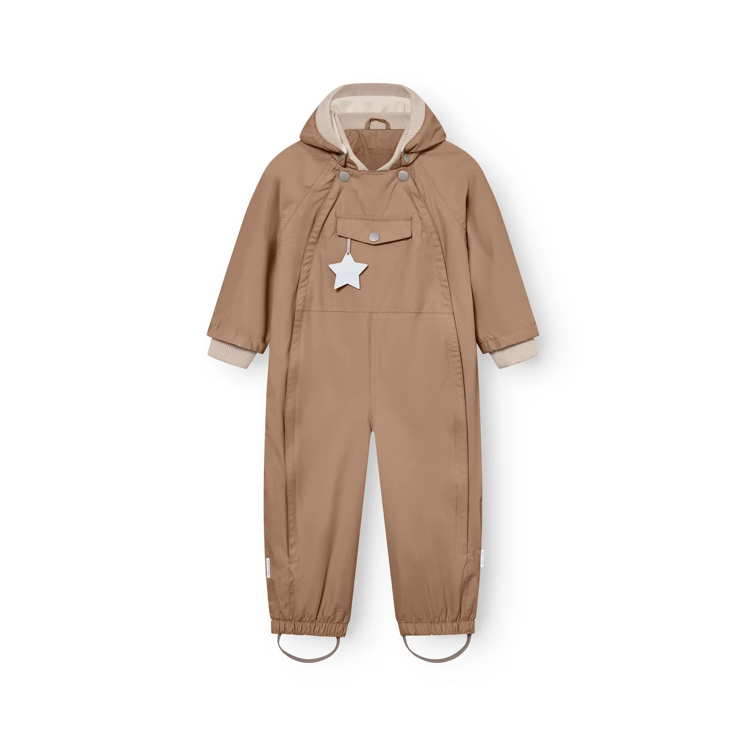 MINI A TURE MATWISTO heldragt brun fleece 4 år