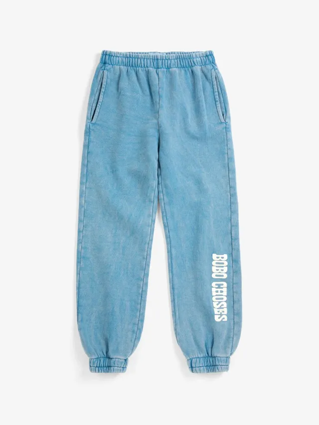 Bobo Choses Pop joggingbukser blå bomuld børn