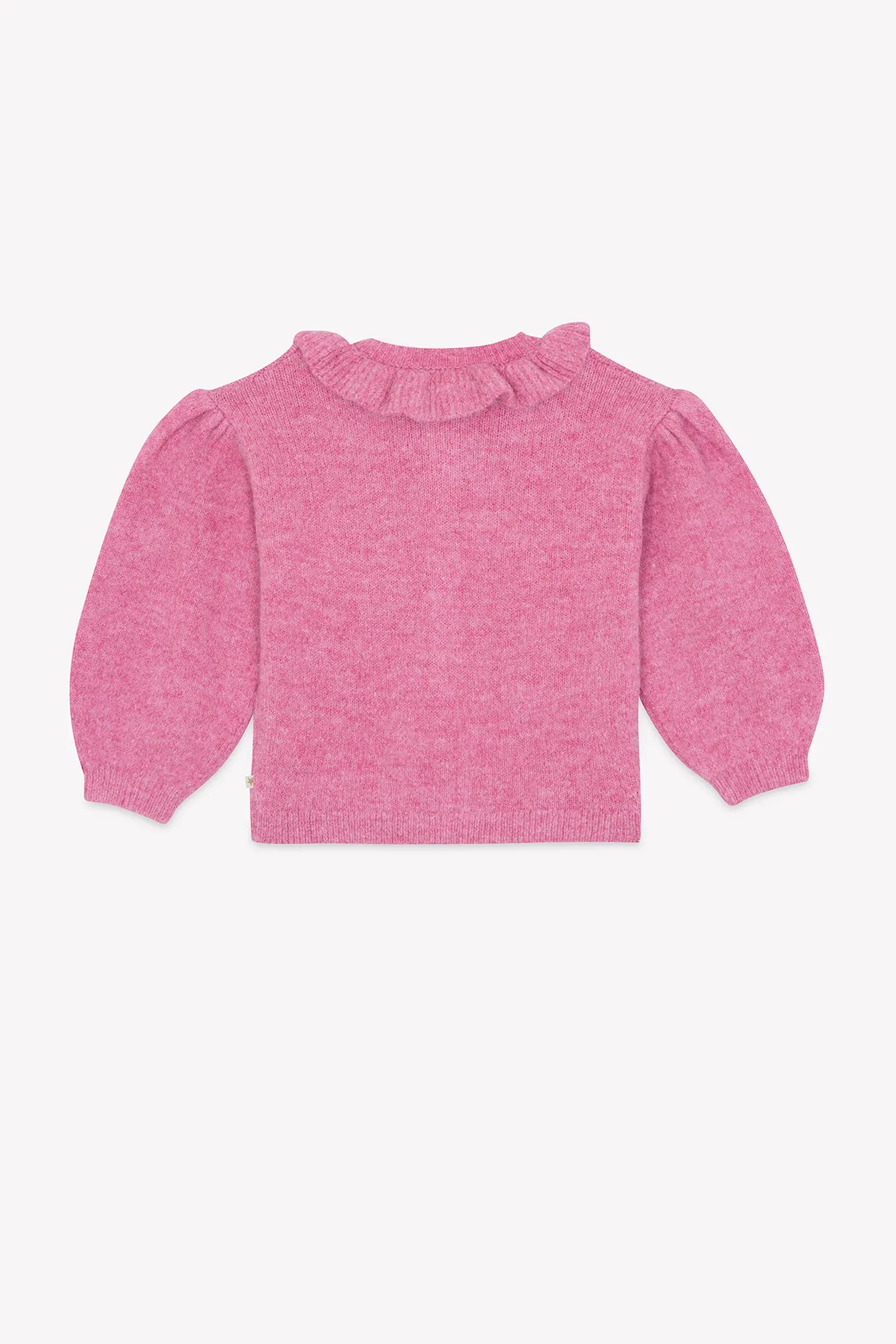 Bonton Paloma cardigan Rose Volant rosa flæse