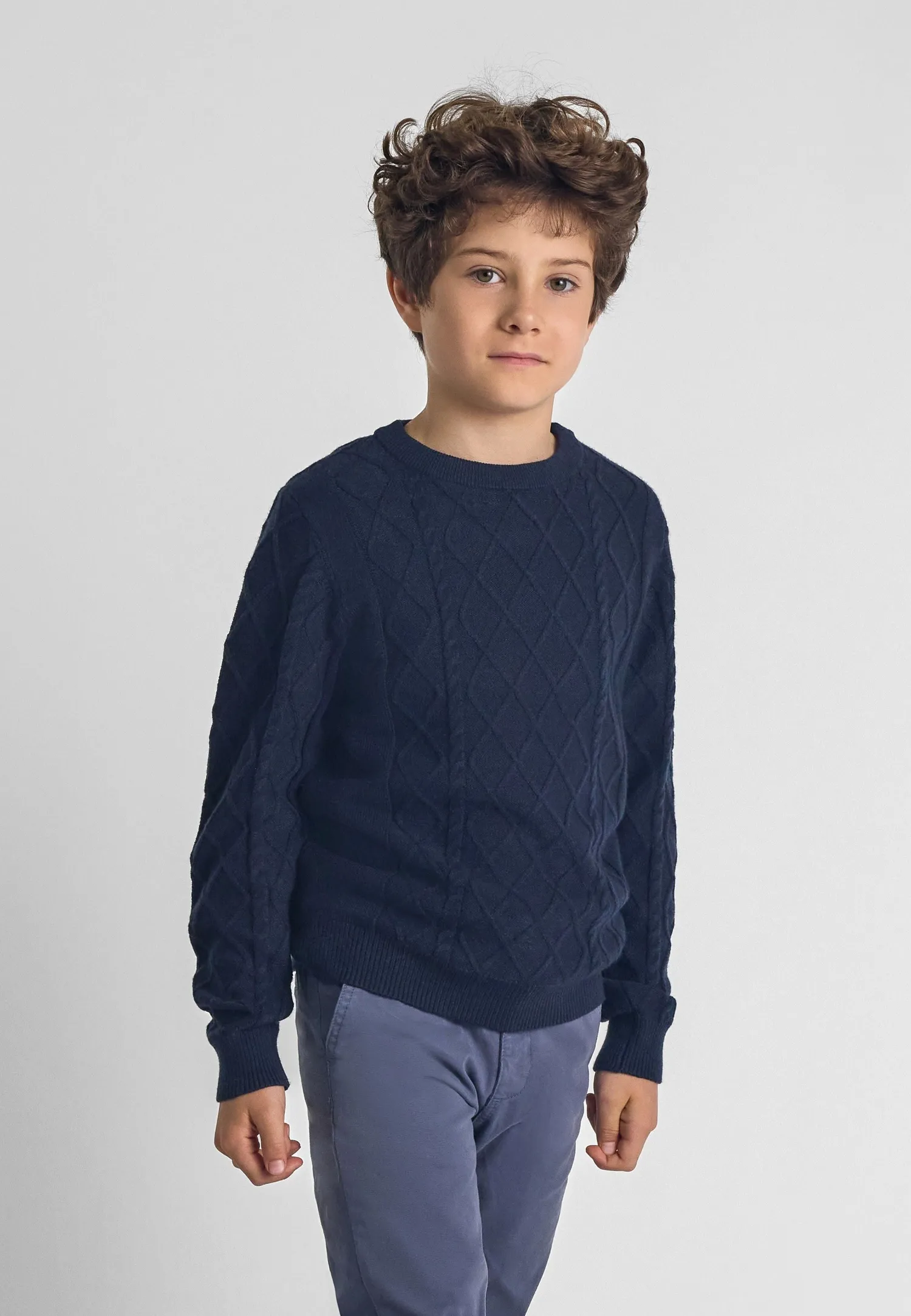 Minoti 43909 striktrøje navy drenge