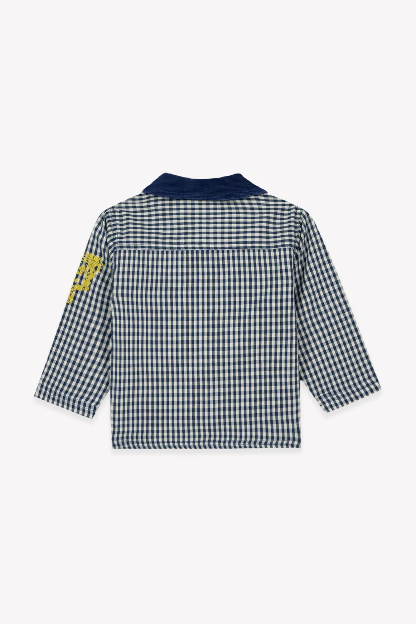 Bonton Postit Vichy Coton skjorte ternet bomuld