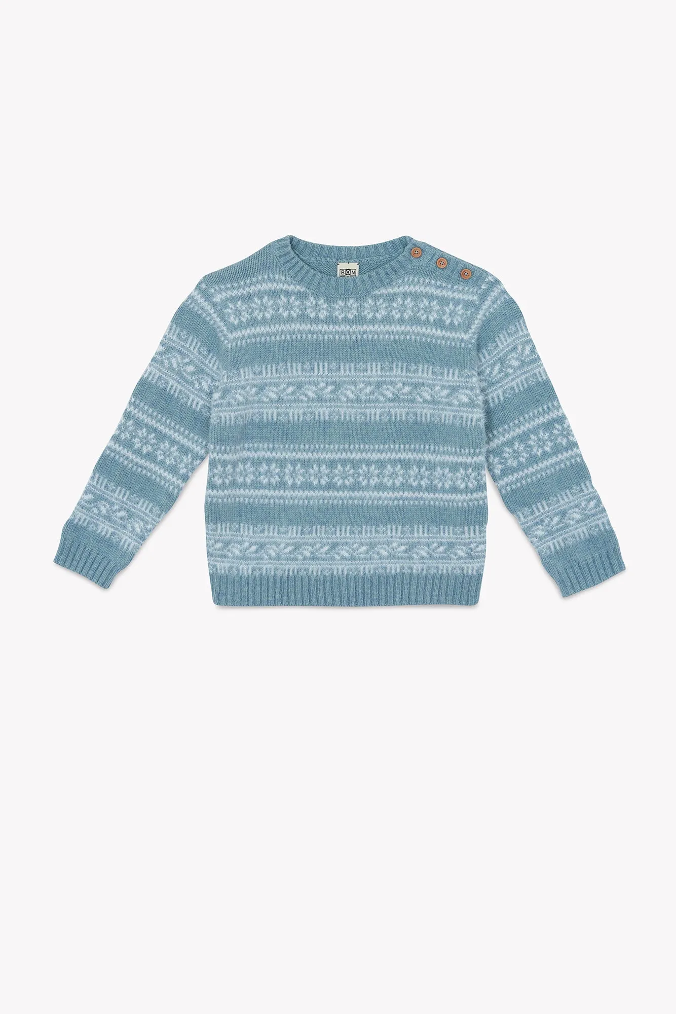 Bonton Loustic Givre striktrøje 6 år uld