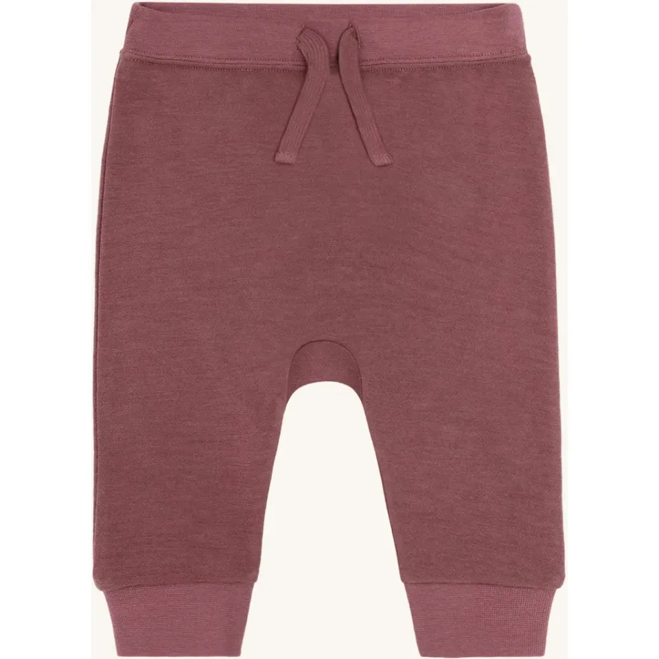 Hust & Claire Gaby joggingbukser Old Rose uld bambus