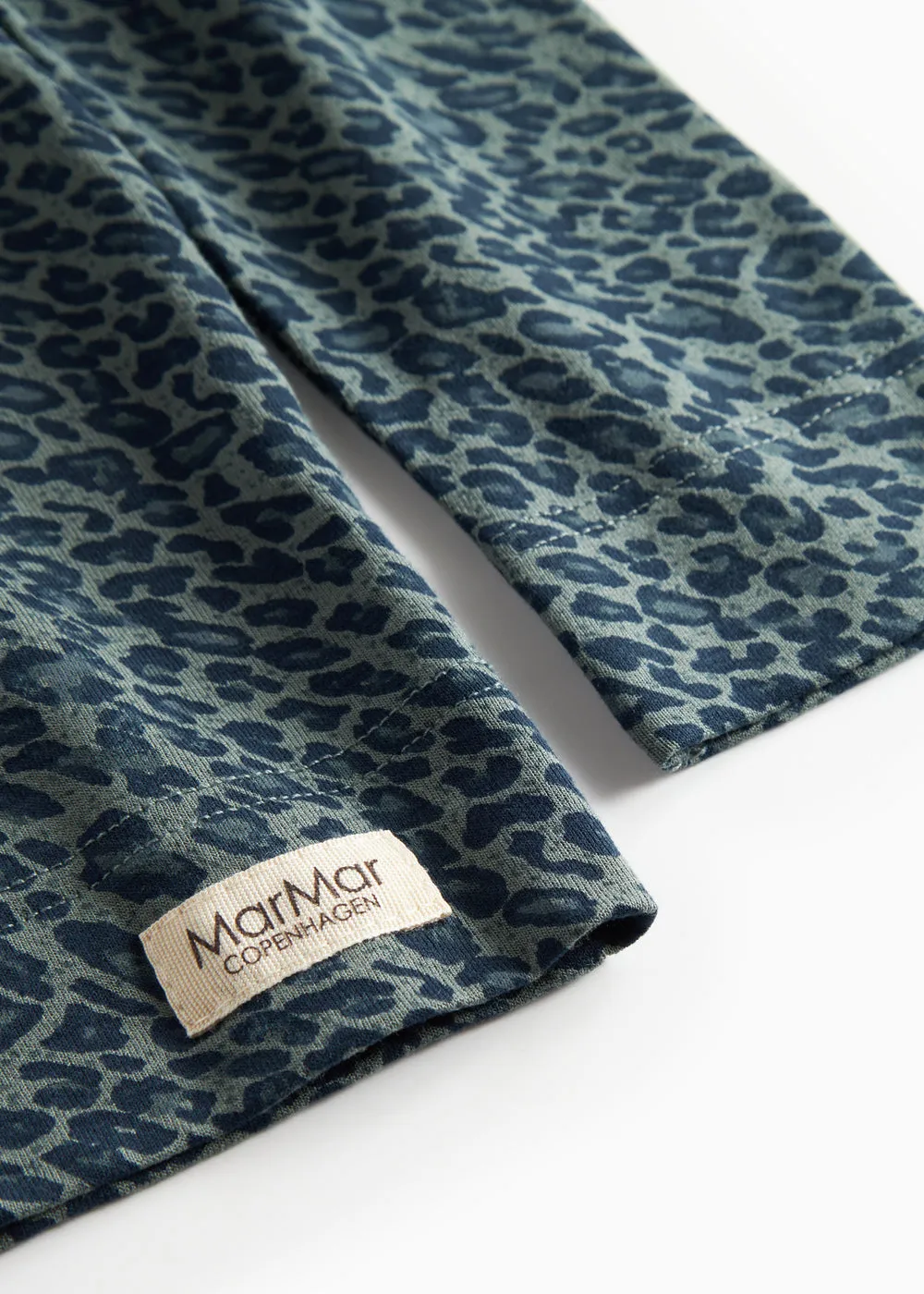 MarMar Leo Taren bluse Dusty Green Leo leopard