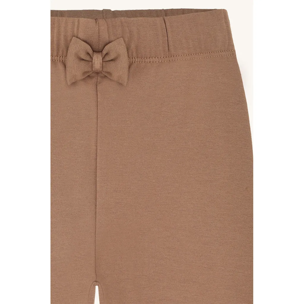Hust & Claire HCLisa leggings Peacan Pie børstet økologisk