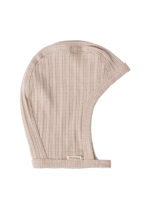 MarMar Hoody babyhjelm Soft Beige modal