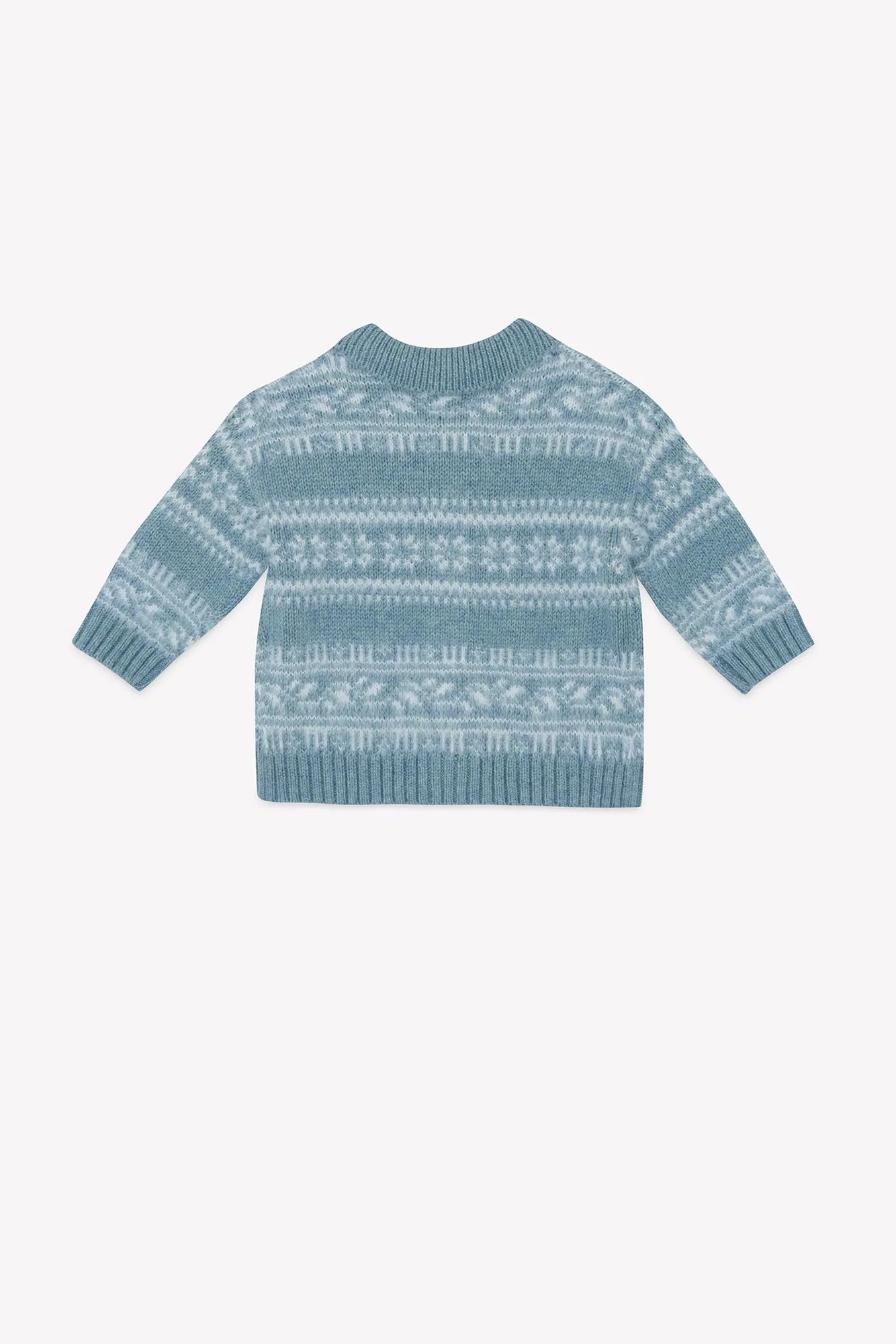 Bonton Lucien cardigan baby blå frostrøk