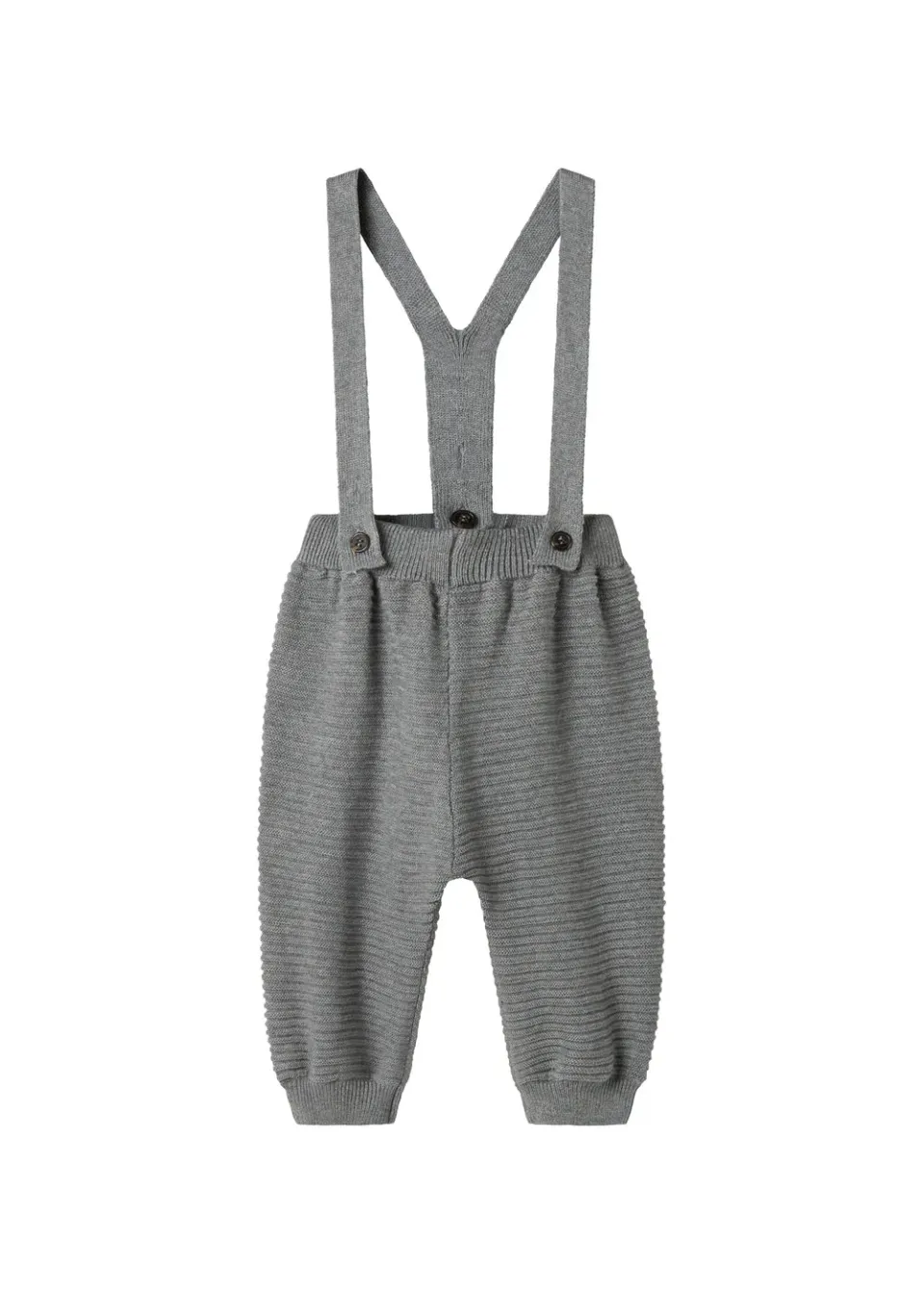 MarMar Perrin strikbukser Grey Melange med seler