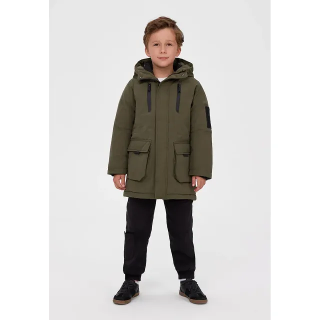 Minoti 45266 parka khaki varm foret