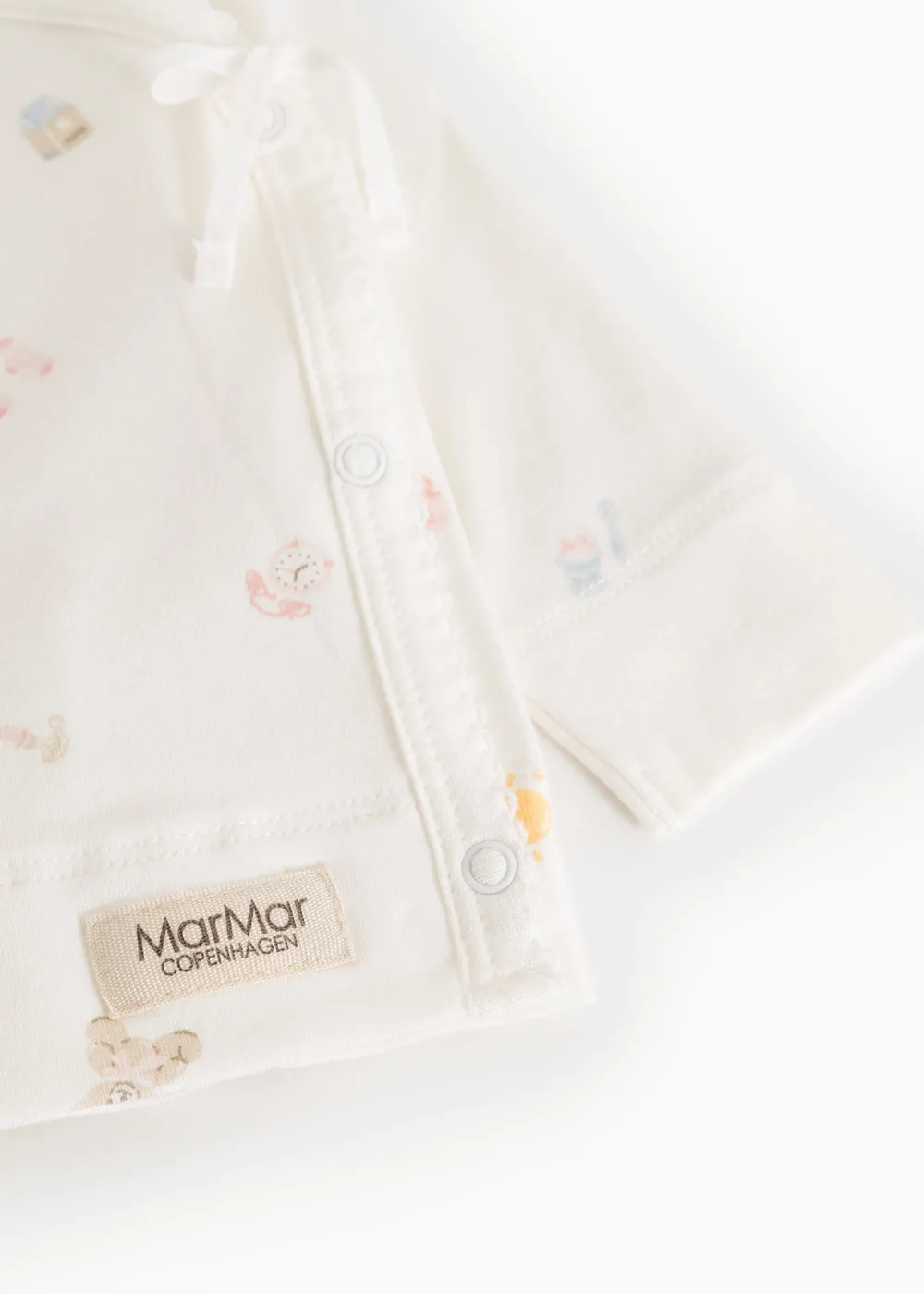 MarMar Tut Wrap LS bluse Everyday print slå-om