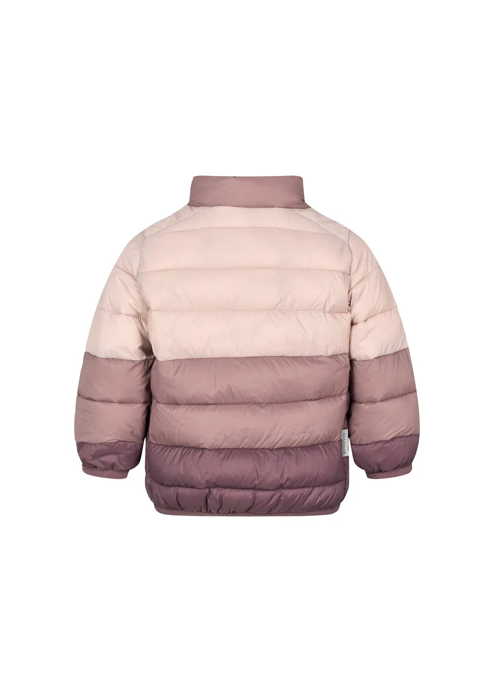 MarMar Owe Jacket Dunjakke Plum Shadow Block vegansk