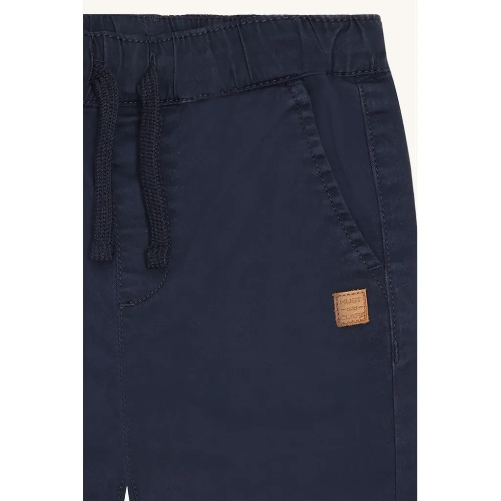 Hust & Claire Trevor Twill bukser More Navy bomuld