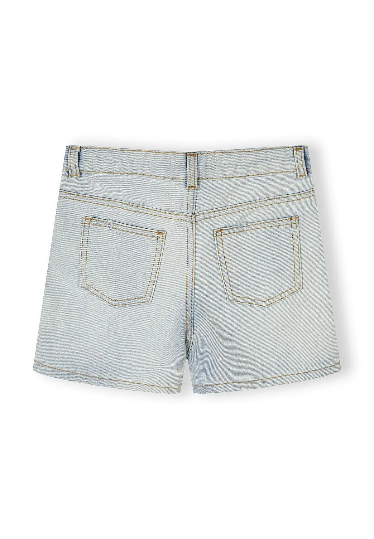 Minoti 44939 jeansshorts 2-pak denim sort
