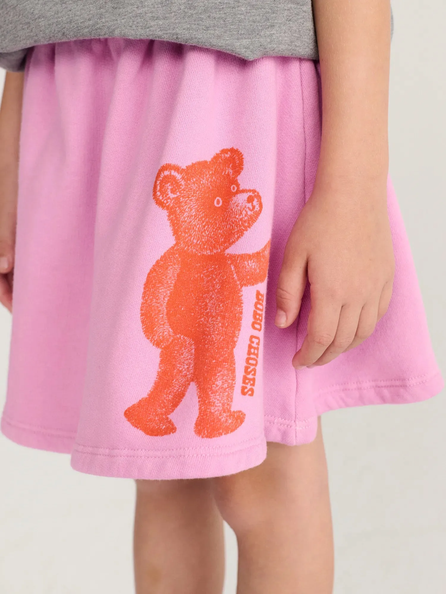 Bobo Choses Softpaw Monster nederdel pink 2-3Y bomuld