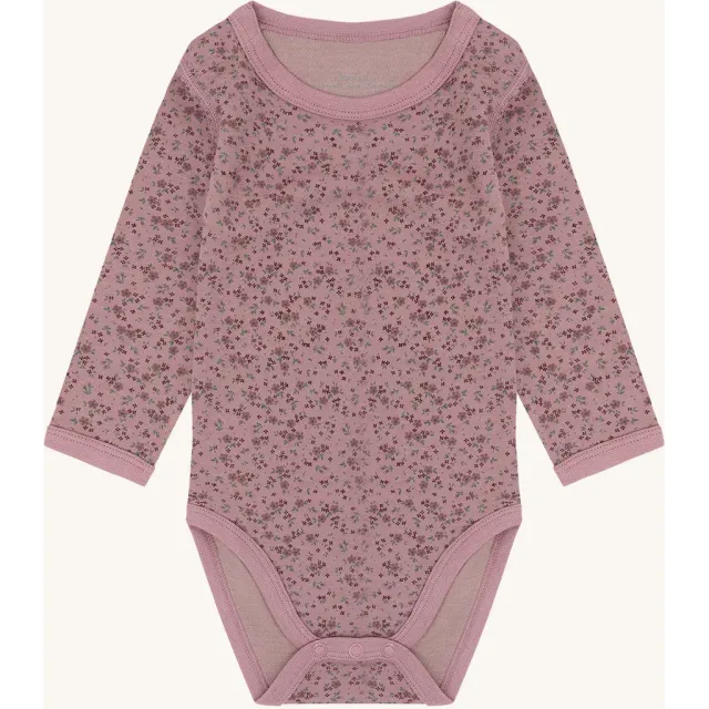Hust & Claire HCBaloo uldbody Heather uld bambus blomst