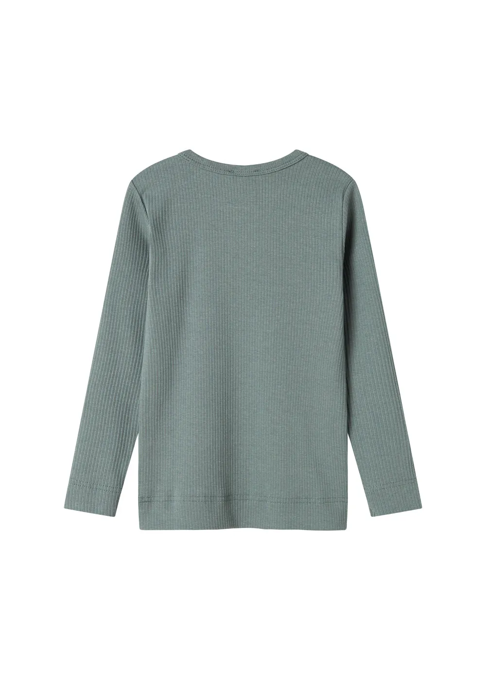 MarMar Tee LS t-shirt Dusty Green rib