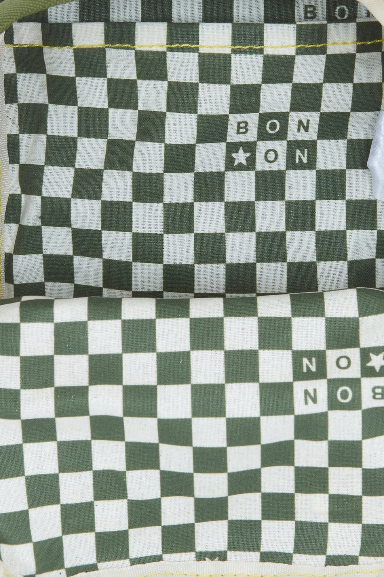 Bonton Kaki skuldertaske nylon lille
