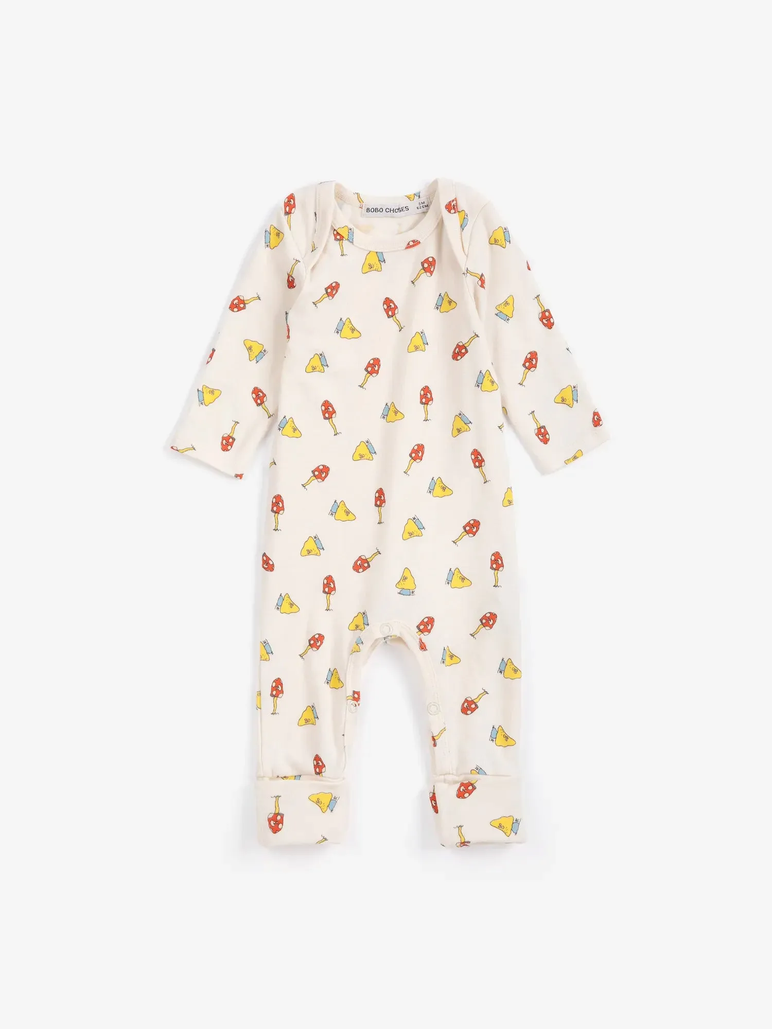Bobo Choses Mush Monster gavesæt offwhite 1M-12M økologisk