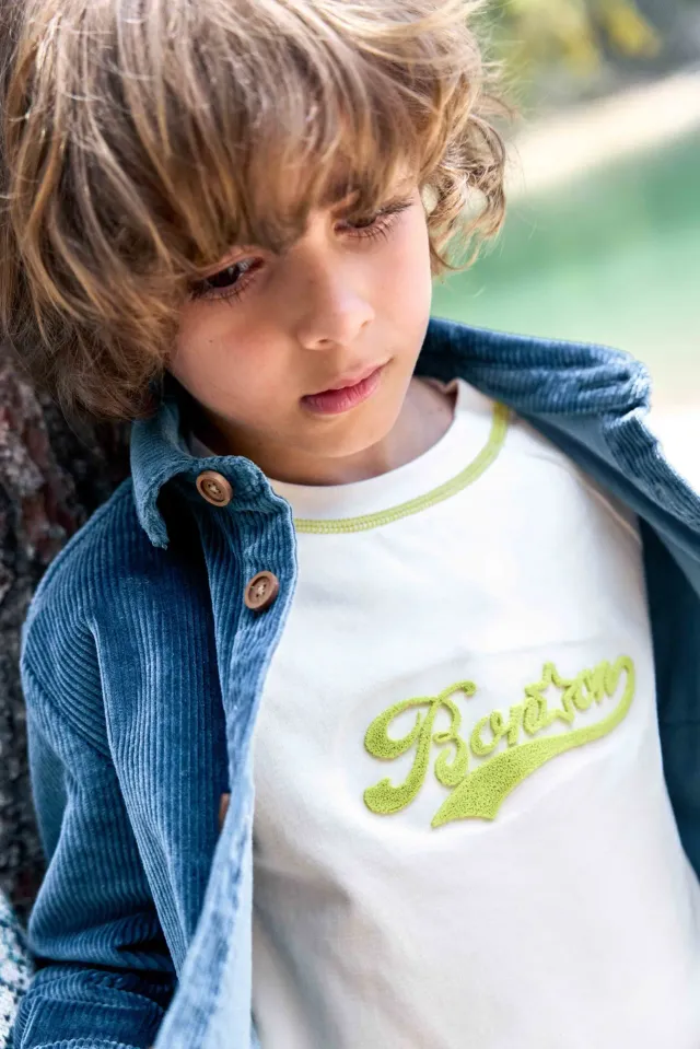 Bonton Tipi Logo t-shirt langærmet bomuld