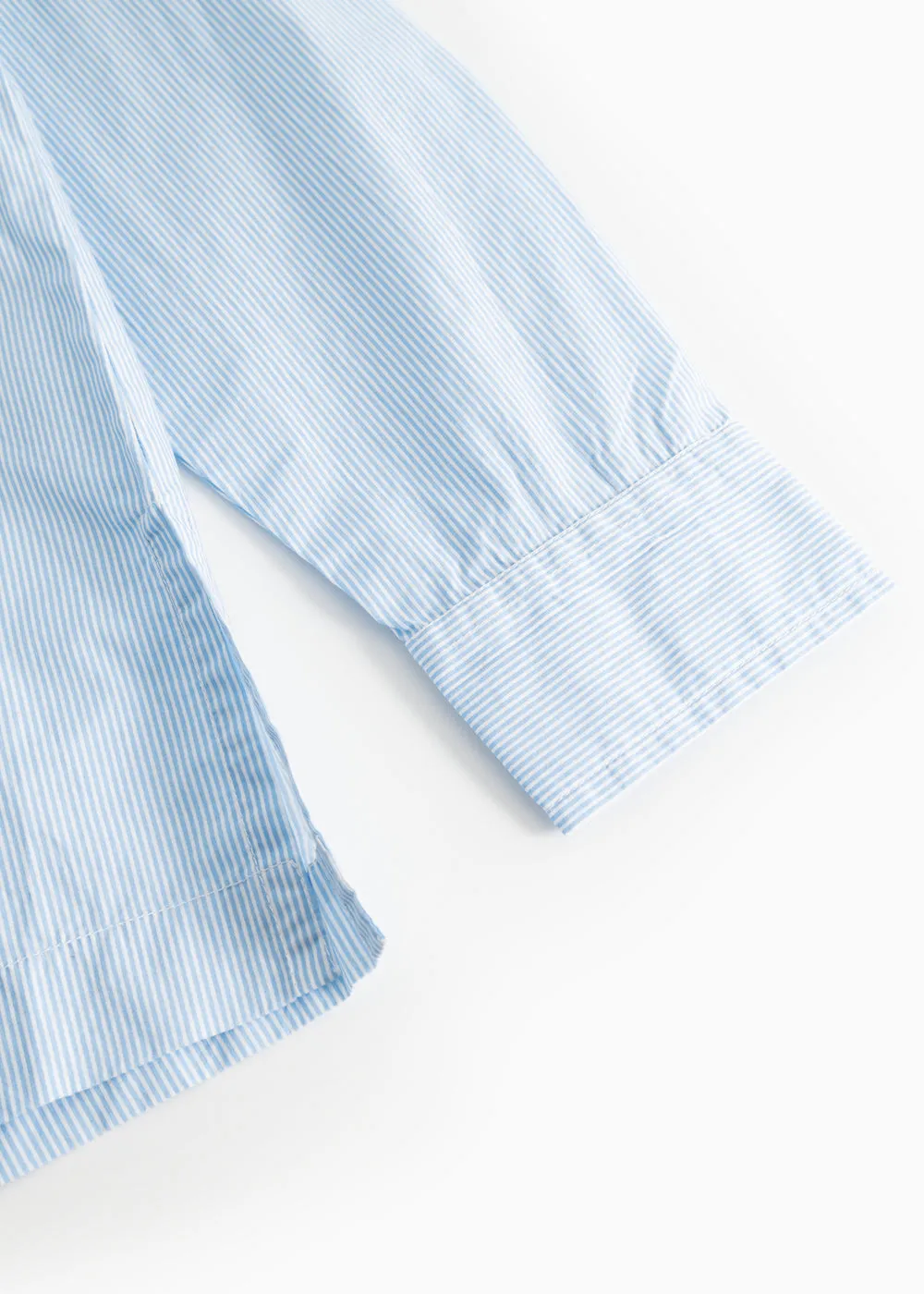 MarMar Thy W skjorte Azure Water Stripe økologisk bomuld
