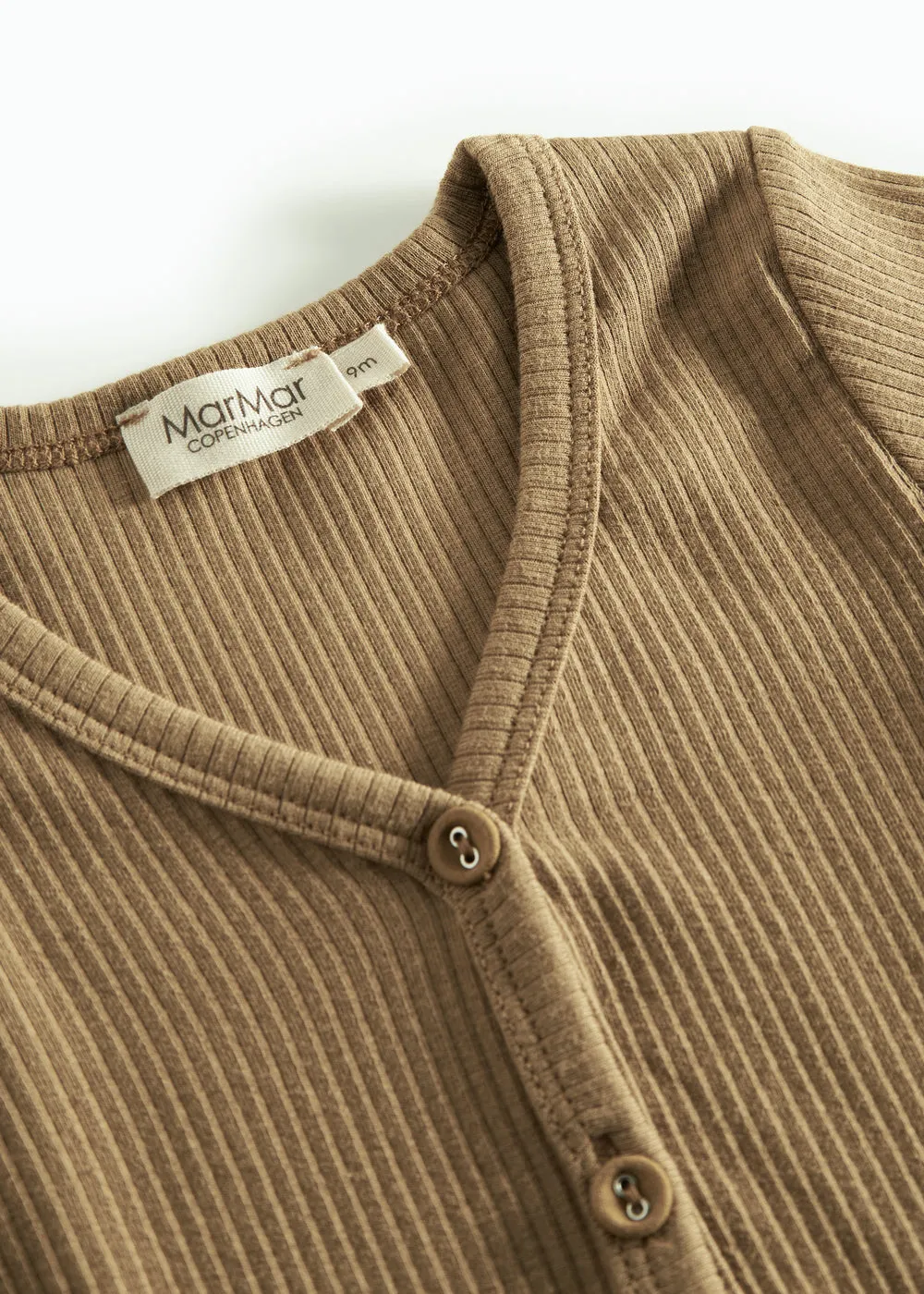 MarMar Copenhagen Cardigan cardigan Dark Bronze baby
