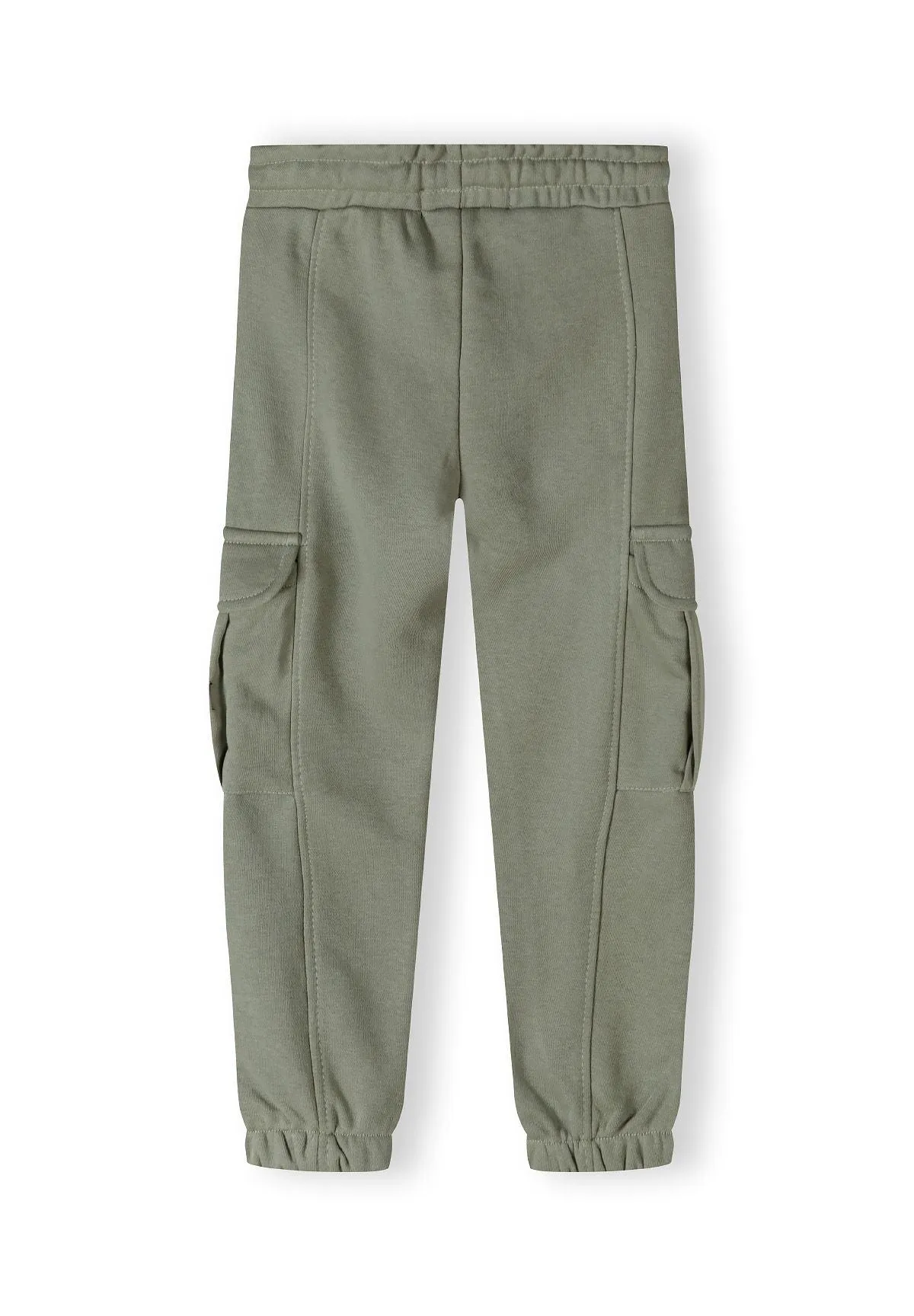 Minoti 42493 Cargo joggingbukser khaki bomuld