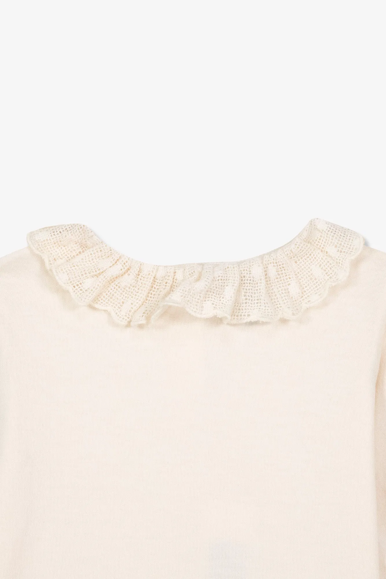 Bonton Piris langærmet T-shirt milk bomuld