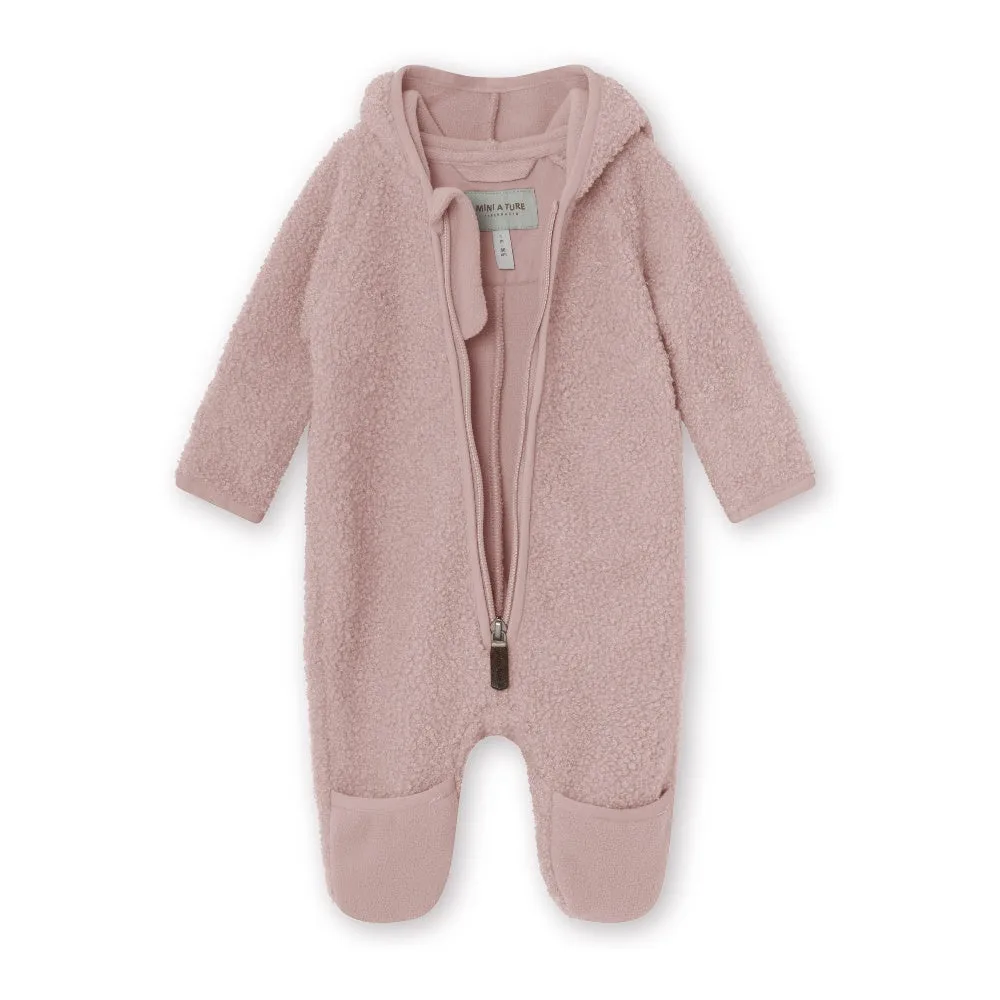 MINI A TURE Matadel heldragt Cloudy rose teddyfleece