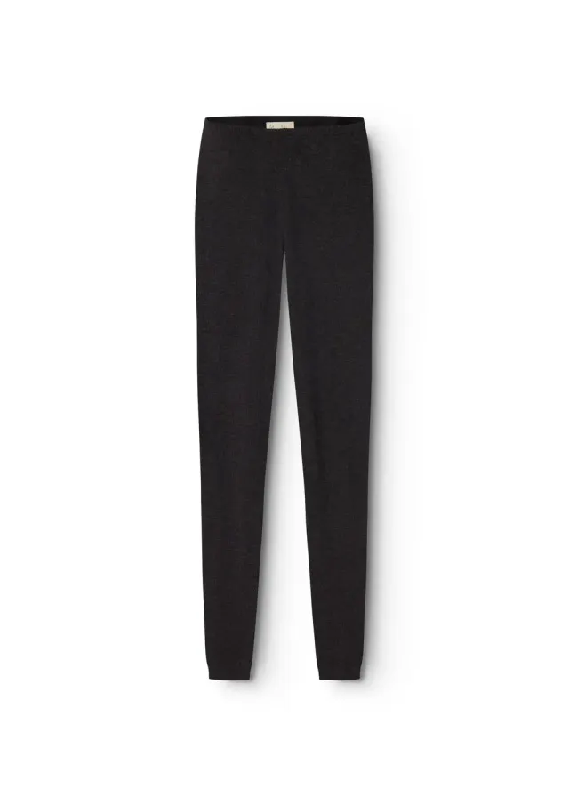 MarMar Pippi W leggings Black Grey Melange merinould