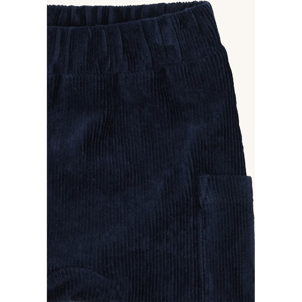 Hust & Claire HCGabe Soft bukser More Navy bomuld