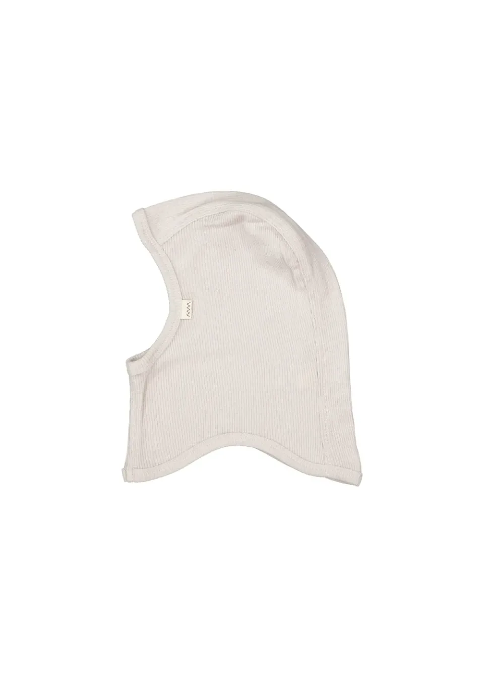MarMar Wool Rib Balaclava elefanthue Pepple grå uld