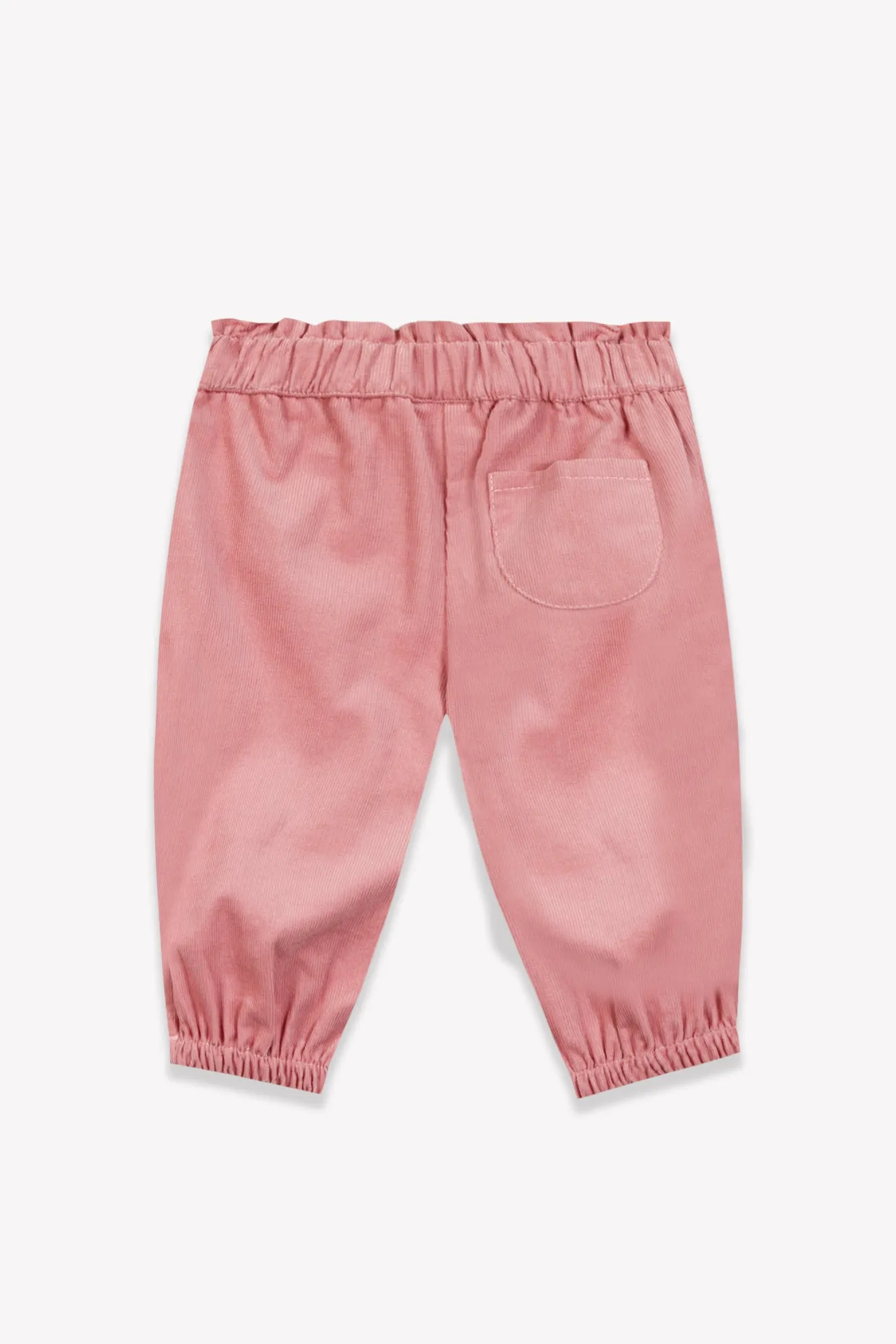 Bonton Biscotte babybukser rosa bomuld