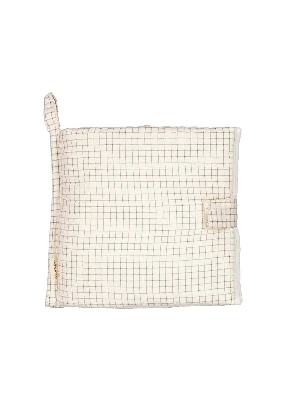 MarMar Fabric Book aktivitetsbog Deep Lake Check