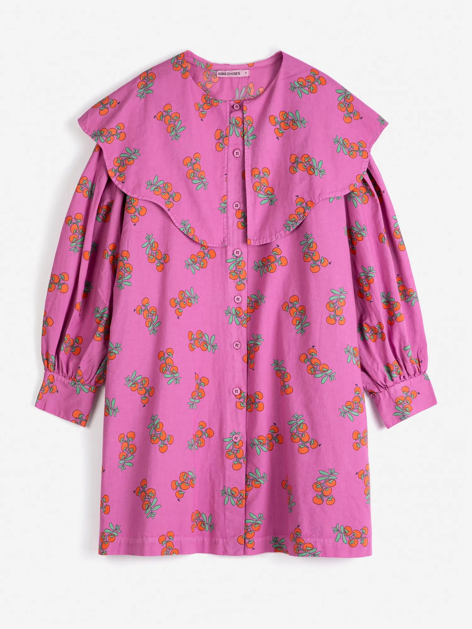 Bobo Choses Juicy Tomatoes kjole big collar XS